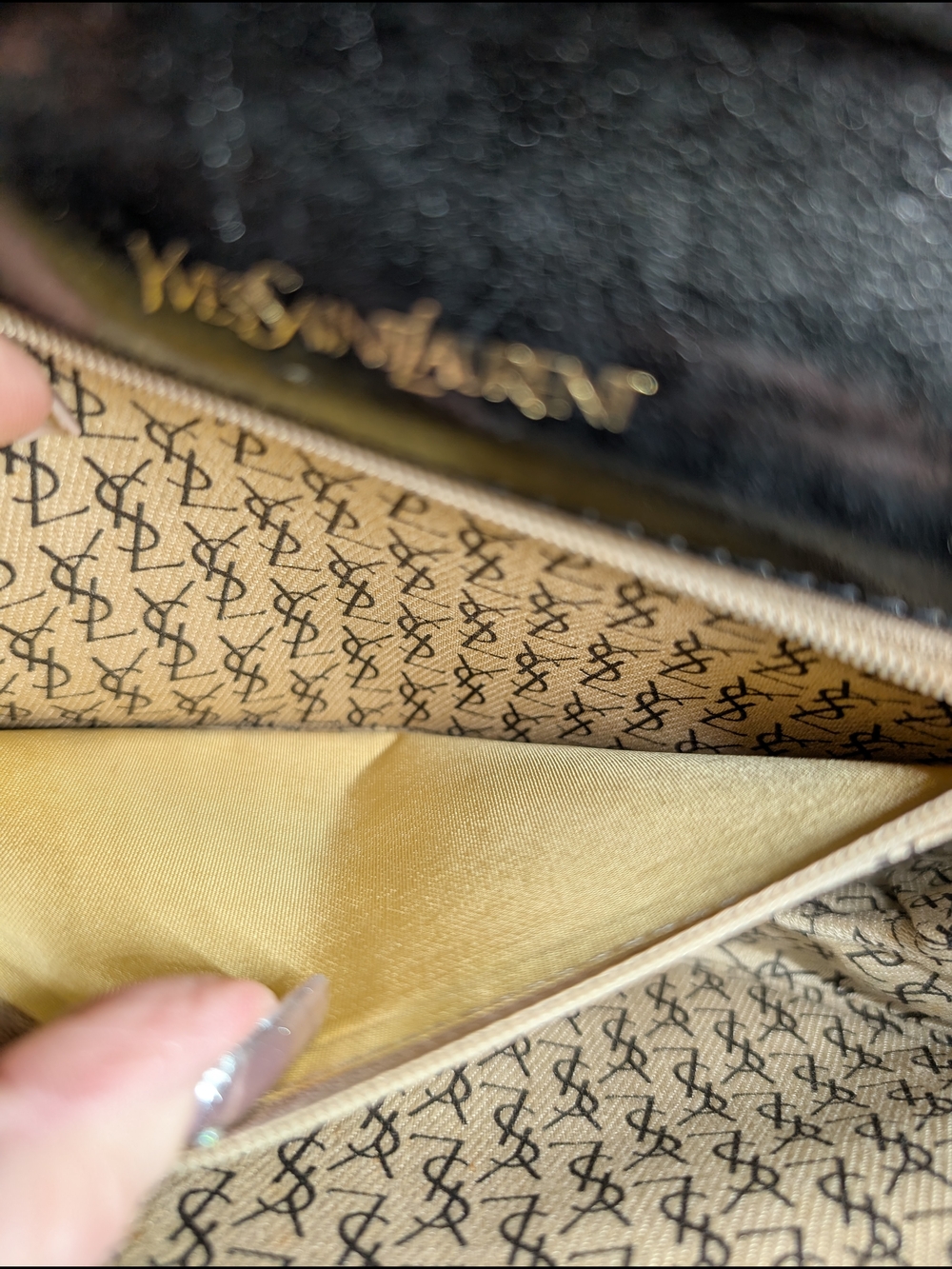 Vintage Yves St. Laurent Shoulder/Crossbody Bag - Picture 6 of 10